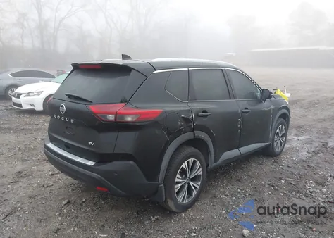 2021 Nissan Rogue Sv Fwd из США, поврежденный, VIN 5N1AT3BA5MC757303